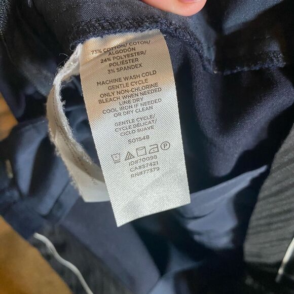 Ann Taylor navy blue dress capris 8p petite‎ - Picture 8 of 11